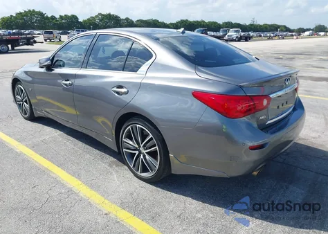 2015 Infiniti Q50 Sport from USA, damaged, VIN JN1BV7AR3FM390743